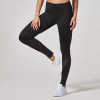 MP Леггинсы Heartbeat Mesh на полную длину (black)